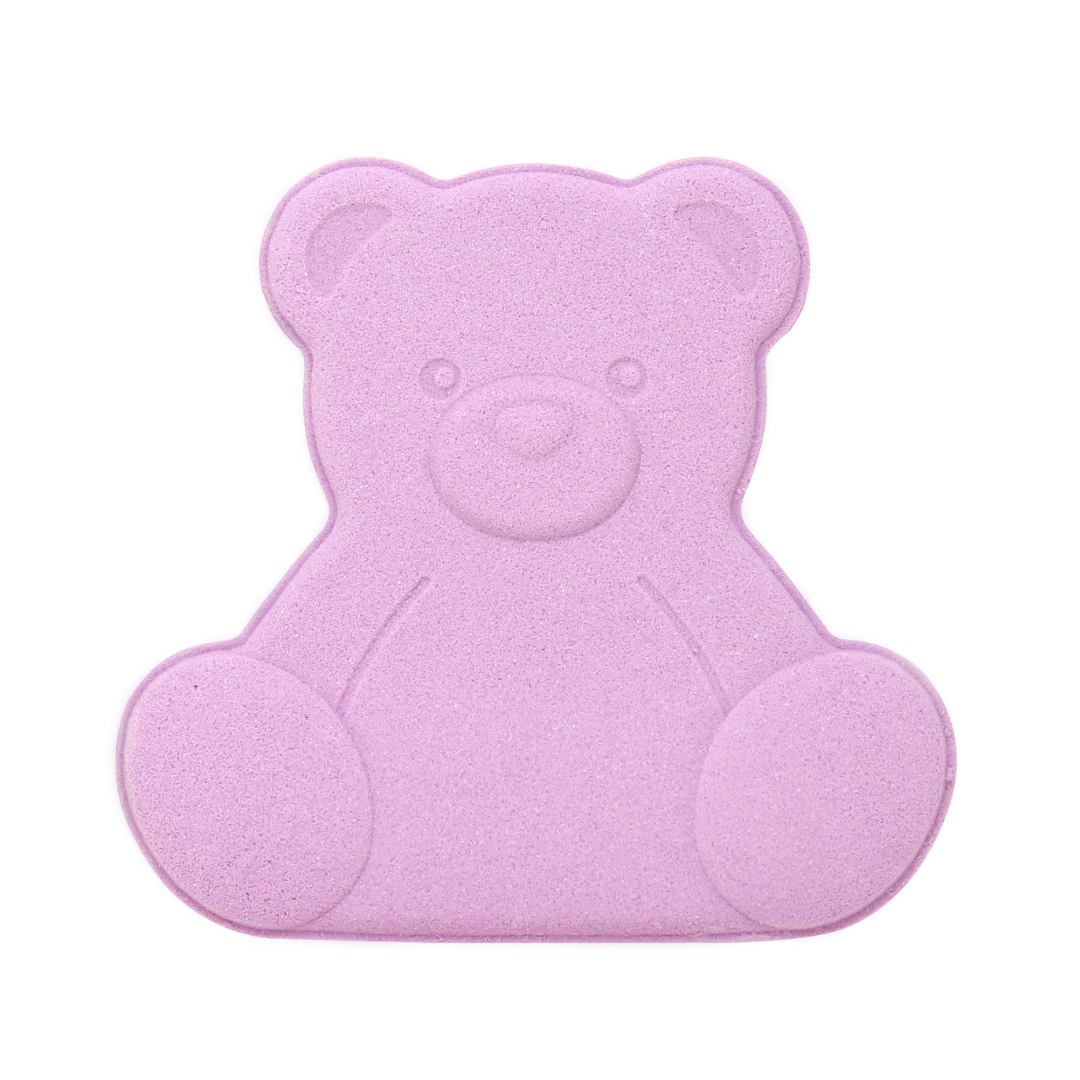 product closeup of rainbomb aurora bear cotton candy against a white background